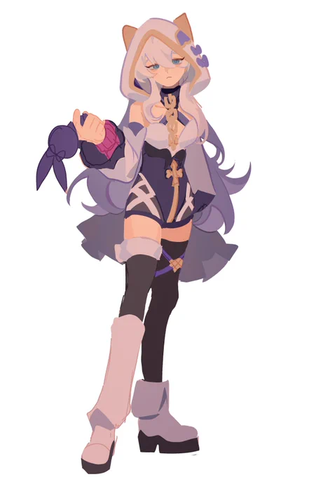 Trying to figure out how to draw her…#HonkaiImpact3rd 