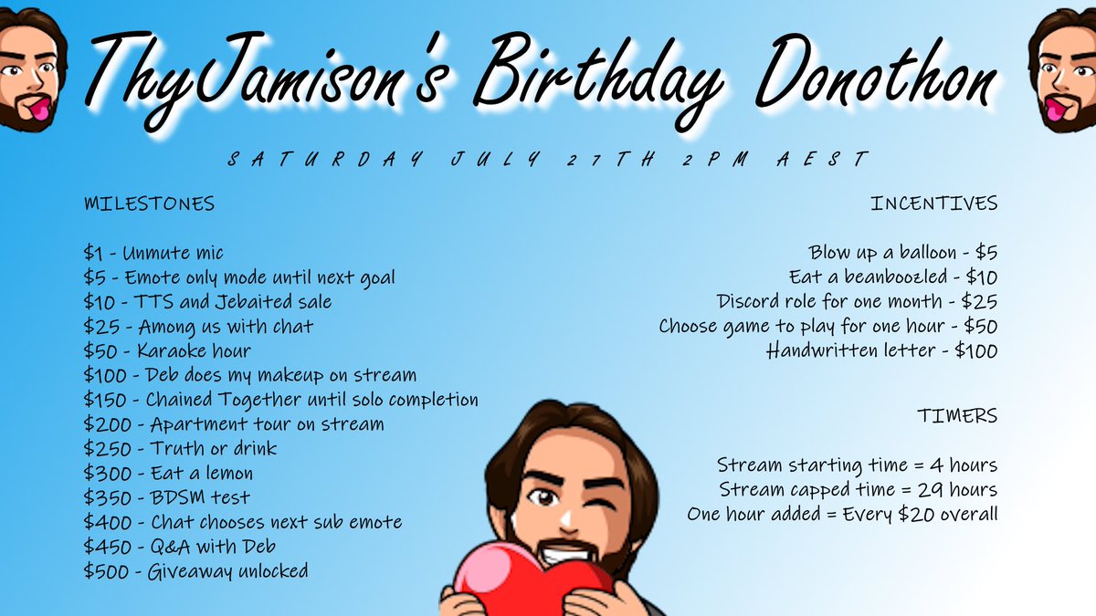 thyjamison's tweet image. We’re locked and loaded for next Saturday afternoon! Don’t miss it! thyjamL 🩵