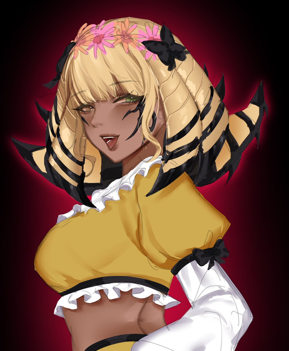 sickxiv's tweet photo. I am a Honey B. Lovely stan, perhaps even her little bee 😼🍯🐝 #ffxivart https://t.co/fH2o3CuSAZ