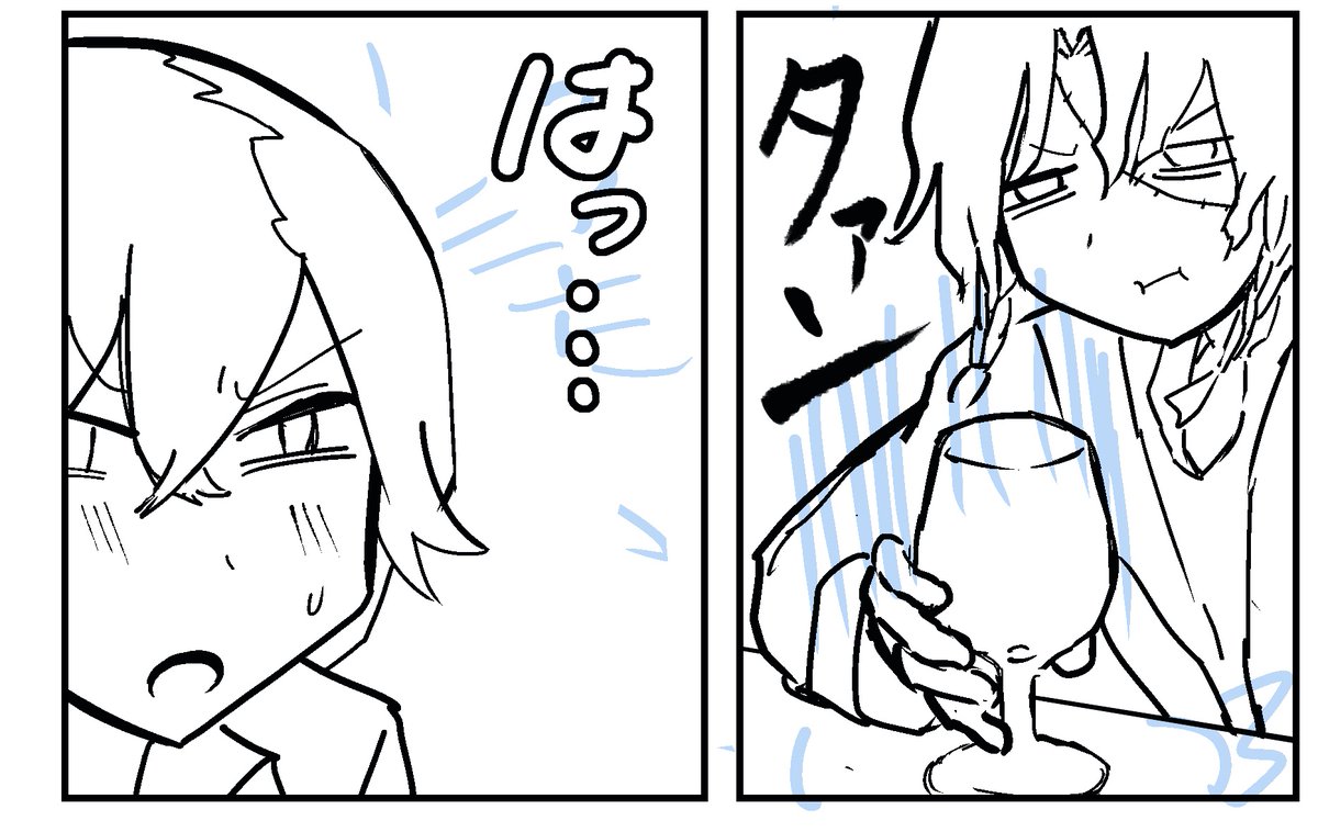 原稿やってます。
かわいく描けました✌️ 