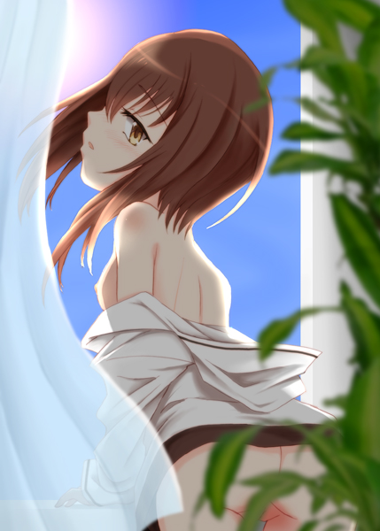 #見た人は必ず性癖を1つ絶対暴露する 
はだかパーカー(というか裸体にだぼだぼ一枚羽織り 