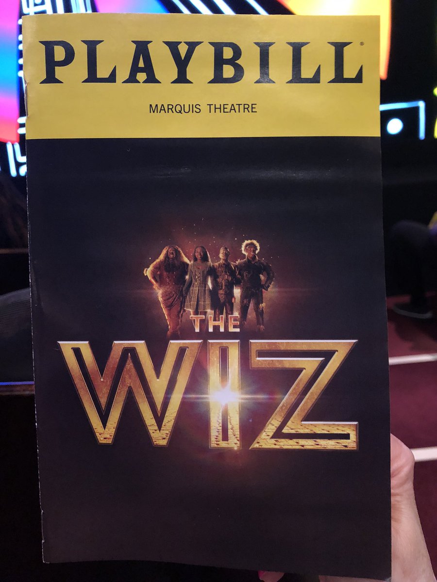 If you see me bouncing down the street singing “Ease On Down the Road,” this is why. 😎✨💚 <a href="/thewizbway/">thewizbway</a> #TheWizMusical #TheWizBway #TheWiz