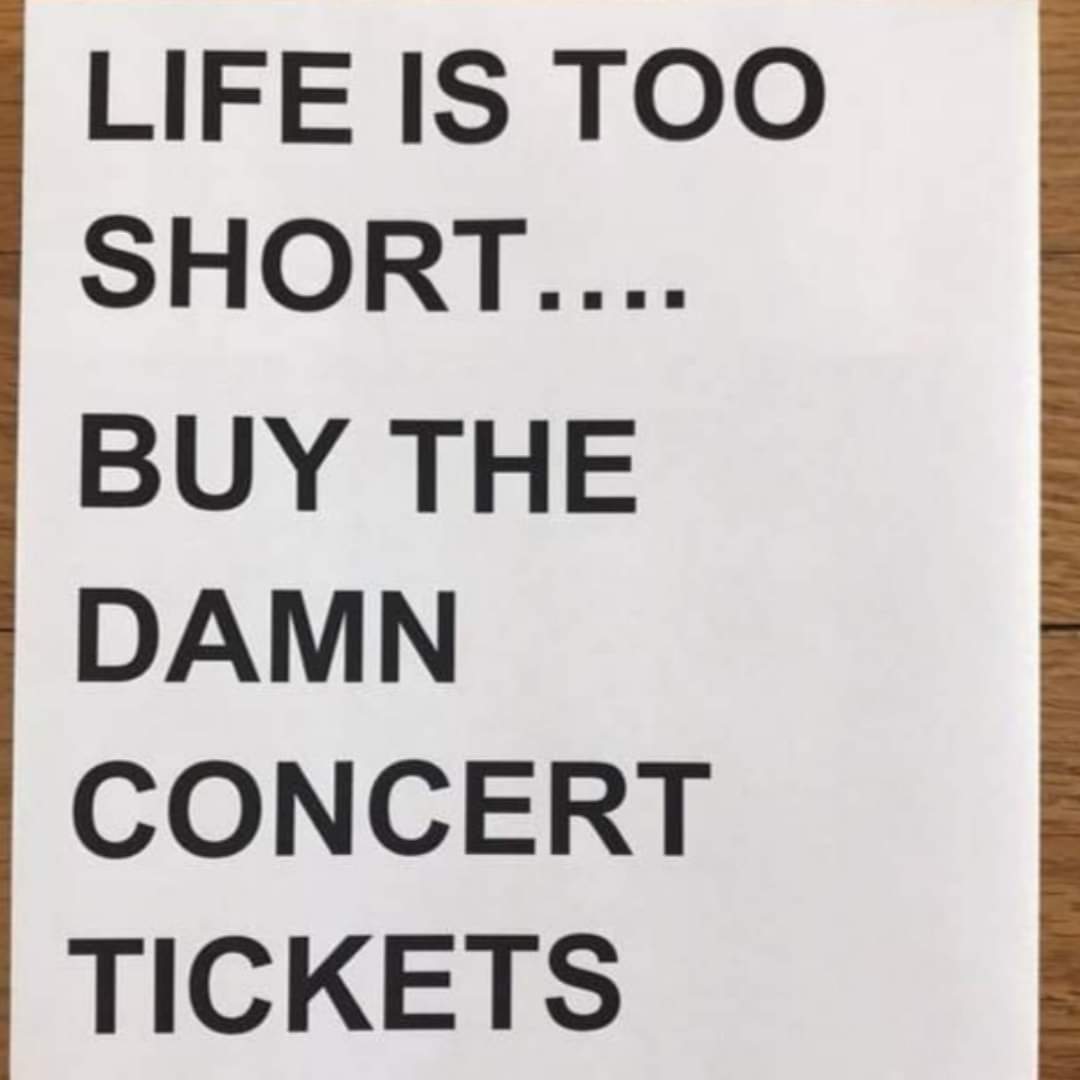 philconcerts's tweet photo. This is your sign to buy those concert tickets. You only live once. https://t.co/J3CsnveA98