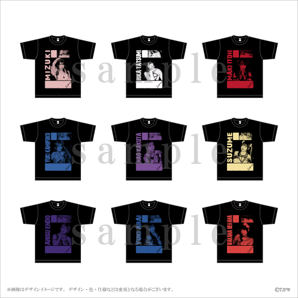 東京女子プロレス POP UP STORE】 Tシャツ ・荒井優希 サイズ：XXL、XL