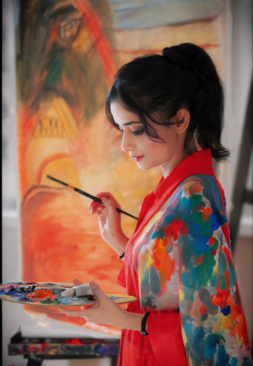 There's something so satisfying about watching a blank canvas transform. Stay tuned for the final masterpiece! 

Work in progress 🎨 🇮🇳🇱🇷