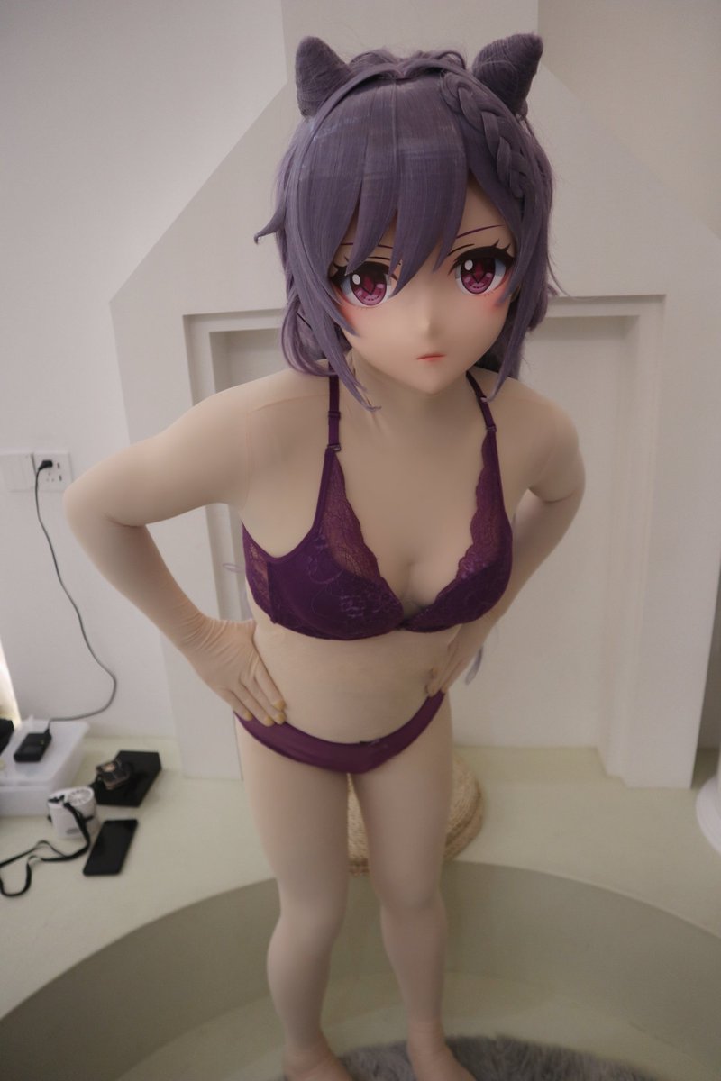 背后的拉链也是挺涩的😃 #kigurumi 
#kig 
#原神刻晴cos 
#着ぐるみ 
#GENSHINIMPACT 
#刻晴cos