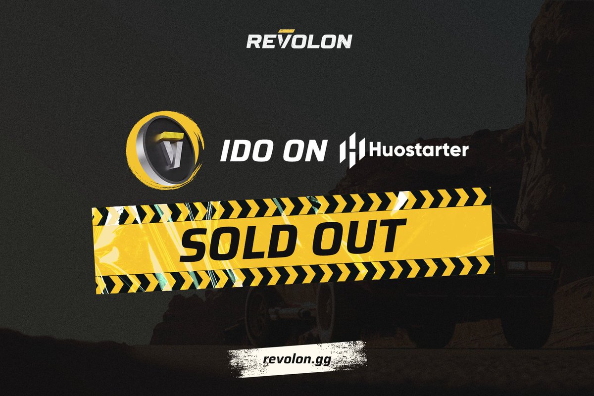 🔥📢 Huge update! $RPM IDO is SOLD OUT on <a href="/Huostarter/">Huostarter</a>! 🔥 

Act fast!!  @Kommunitas1 and <a href="/BSClaunchorg/">₿SClaunch</a> are next and selling out FAST! 🚀💥 

$RPM #Revolon #GamingNews #ido