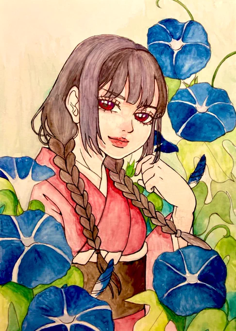 お気に入り達。 #イラスト #イラストレーション #透明水彩