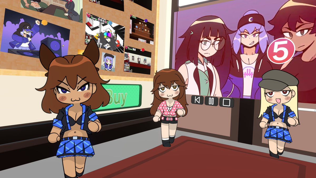 Thank you to everyone who stopped by our #Vket2024Summer booth today!!!! 😍

You have until August 4th to stop by! We'd love to see you there, so don't miss it! 💖