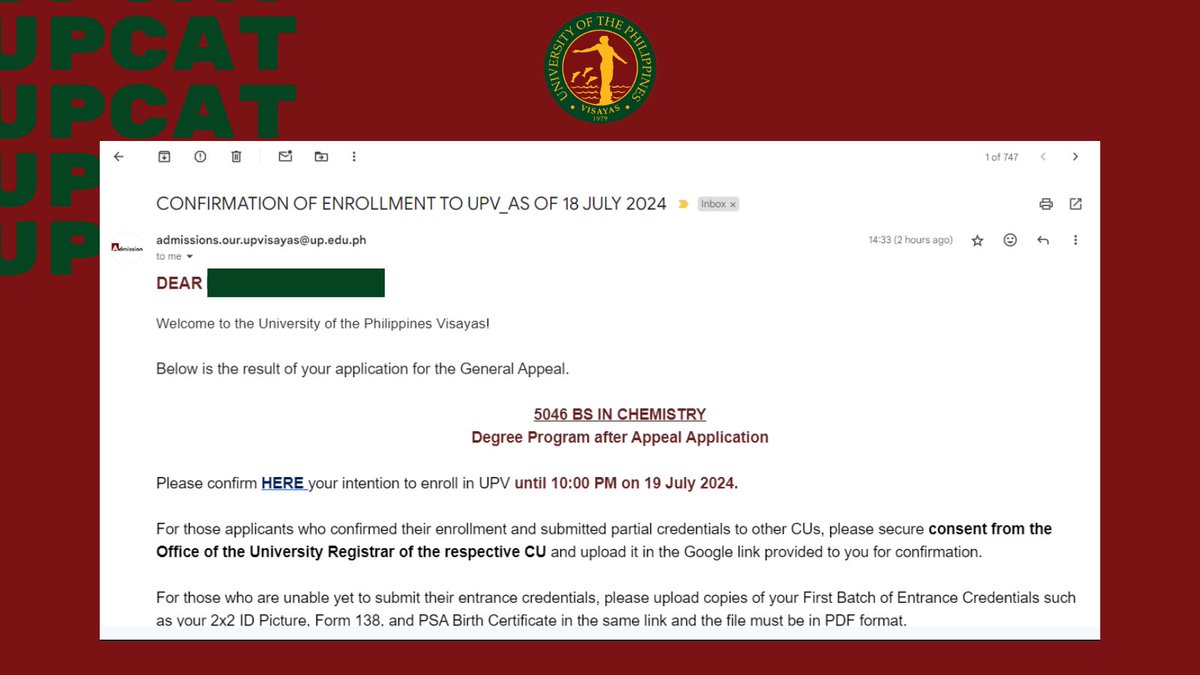 ⋅˚₊‧ ୨ the closure i needed ୧ ‧₊˚ ⋅

a gentle reminder to never give up, just shoot your chances. and if it may not be for you, it's always "not rejection, but redirection!" 

thank you UP!

#studytwt #studytwtph #studyacc