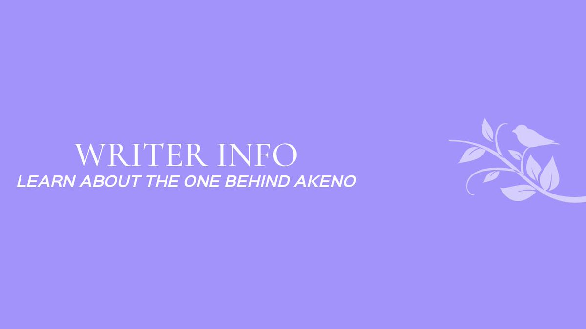 • 𝐎𝐅𝐅𝐈𝐂𝐈𝐀𝐋 𝐖𝐑𝐈𝐓𝐄𝐑 𝐈𝐍𝐅𝐎𝐑𝐌𝐀𝐓𝐈𝐎𝐍 •