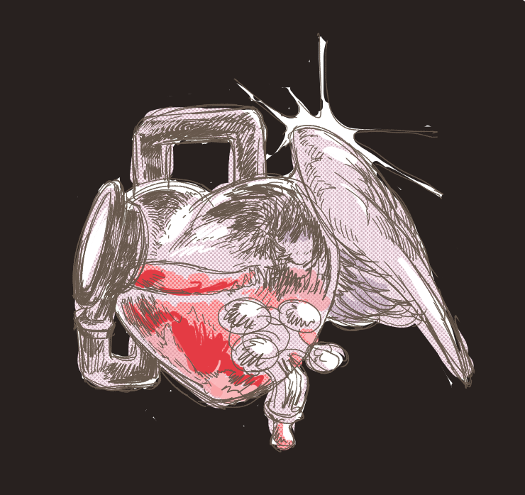 ryugure_'s tweet photo. finally sat down and beat this the other day, great game. heres some doodles https://t.co/4ydTauiaMw