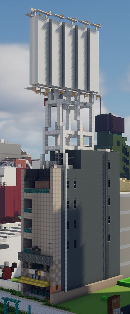 広告看板付き雑居ビル３棟
看板製作 ぺぽと(<a href="/pepoto56/">やえ</a>) #佐山県