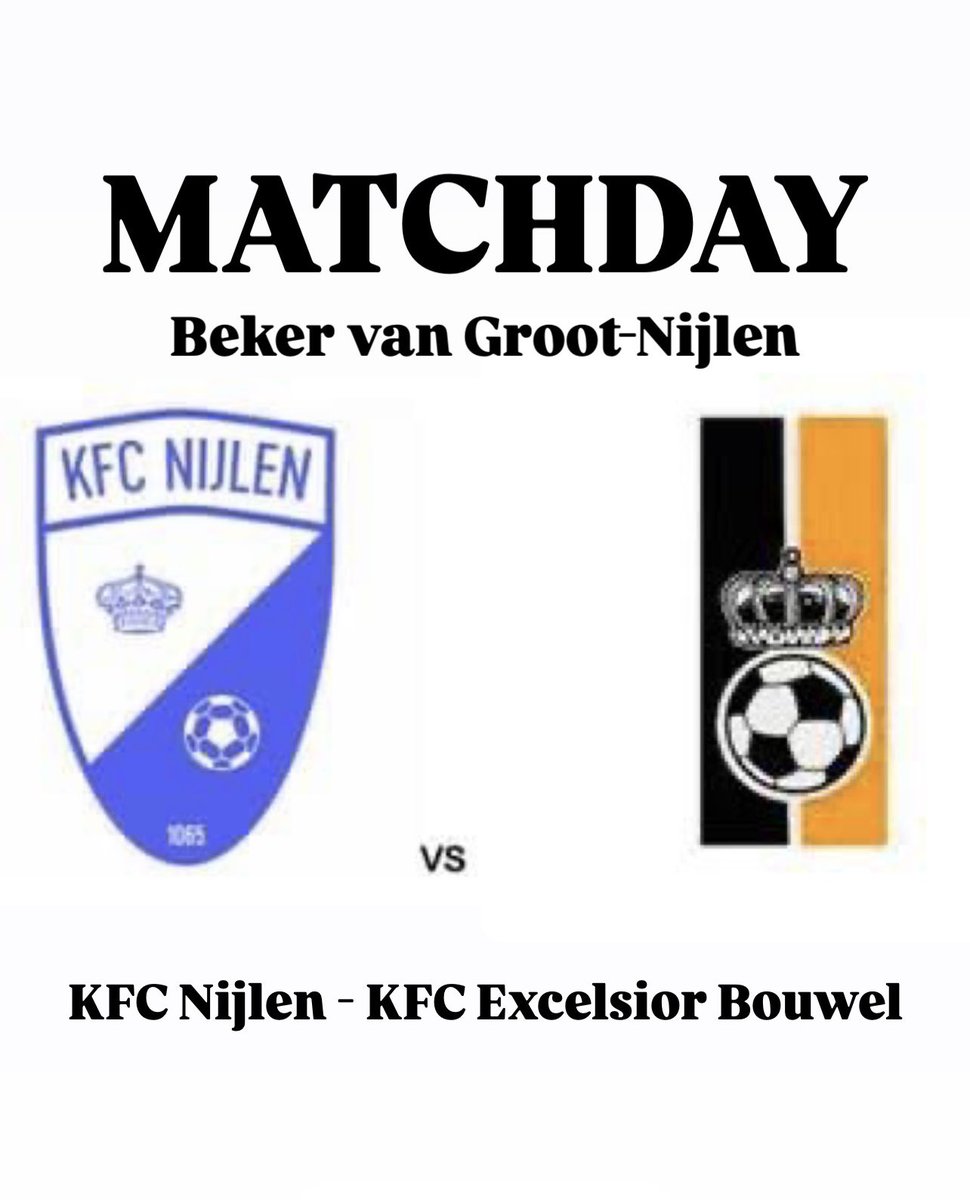 Matchday! Vandaag gaat de reis naar Bevel 🇧🇪 voor de finale van de beker van Groot Nijlen! #scheidsrechter