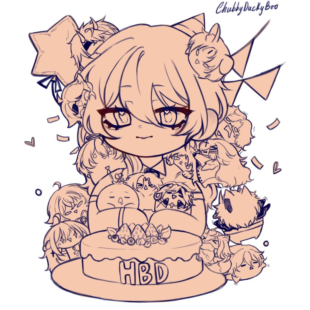 HawlsH's tweet photo. [@yeos_m ]  happy birthday!Being able to properly celebrate your birthday this year makes me very happy. I hope that as the years go by, you get even more gorgeous and keep making amazing things. This is a small gift from me to you with the participation of other artists #YeosM https://t.co/ndzRJk74sW