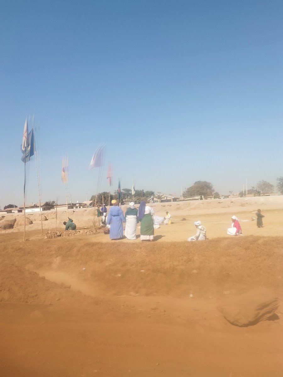 Savheya_Happie's tweet photo. FACTS ABOUT MASOWE

1) 1st and foremost, you must know that masowe it's not Christianity, it's another religion let me say it's a cult.
2)It started in Mhondoro, people were at an ancestors veneration program, brewing bear and dancing for the ancestors. The man who is now known as Johane, was then filled by a spirit and he began to prophesy. Definitely you now know which spirit filled him.
3)They do not believe in the Bible exactly like traditional healers they do not believe in the Bible.
4)if you check their shrine is close to a stream of water or river, if there is no water pot close they plant rids from the rivers (these are merine boasters)
5) On Thursday up until Friday night, they are not allowed to wear perfumes, or to bath with bathing soap like geisha, protex,livebouy, etc, if you grew up in the rural areas you know that at a river where there are mermaids you are not supposed to come close to the pool with perfumes and those soaps.
6)where there is a mermaid in the river, early morning they see white clothes, and these are actually the uniforms of masowe sect.
7)the stones they use to pray for you are actually pebbles from the river
8)They actually use clay pots(mbiya) just like traditional healers
9)if you are getting to their shrine with  trousers, you have to unfold it just like a person getting into a river.
10)The name of Jesus Christ is rarely spoken, but the names of angels. Even if they say Emmanuel, don't be deceived, the name that was given power above all other name is Jesus Christ not Emmanuel.
11)If you come with a merine spirit, they don't cast it away, they cleanse it so that you can use it to prophesy.
I have noted these few reasons among others, please let Jesus be your ultimate solution.
12) In most cases you are given a leaf of the Mubola pulm tree(muhacha)(botanical name-parinari curatellifolia) , you would see that most people who do rituals they do them under this tree, witches they do their meetings under this tree. A mermaid Oxford dictionary says its  a mythical sea creature with the head and trunk of a woman and the tail of a fish, conventionally depicted as beautiful and with long flowing golden hair.From a biblical point of view these are fallen angels that were deceived by Lucifer, Revelations 12 says the devil stole a third of angels and they found no place in heaven or on earth, so you see they occupied the sea, oceans, rivers, dams and lakes. These fallen angels can also make a person prophesy just like the angels of God, they have mystical powers. There is nowhere the mermaids will give anything for free, if you are helped by them they will actually initiate you into a cult such that even if you see that something wrong is happening here or that your problems are not being solved at all, coming out of it is not easy.