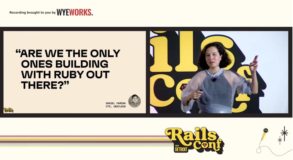 Yes, we are not the only ones built with Rails.

#builtWithRuby list is growing. 
builtwithruby.com