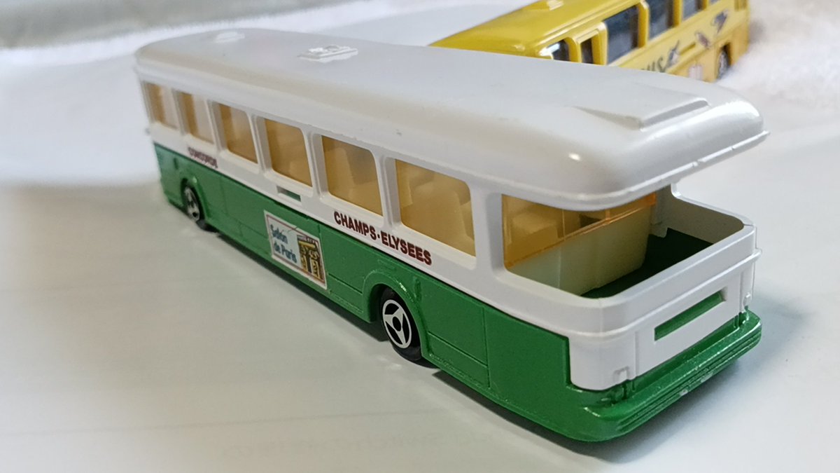 TC343mi_ni_car's tweet photo. #majorette 300series
№310
ECH.1/87
(#SAVIEM) AUTO BUS

MADE IN FRANCE

車両後部に政党の街頭宣伝車のようなデッキ装備

#ミニカー #マジョレット

7/15HY https://t.co/d78iJ9Rsb6