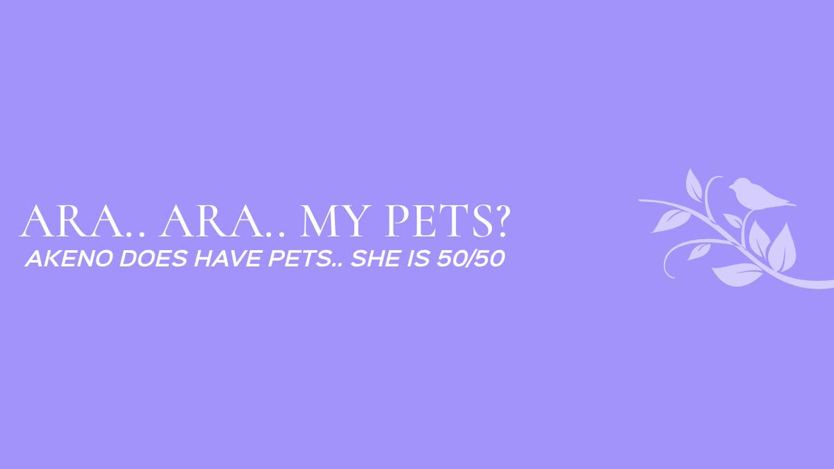 • 𝐎𝐅𝐅𝐈𝐂𝐈𝐀𝐋 𝐏𝐄𝐓𝐒/ 𝐇𝐀𝐑𝐄𝐌 𝐎𝐅 𝐀𝐊𝐄𝐍𝐎 •