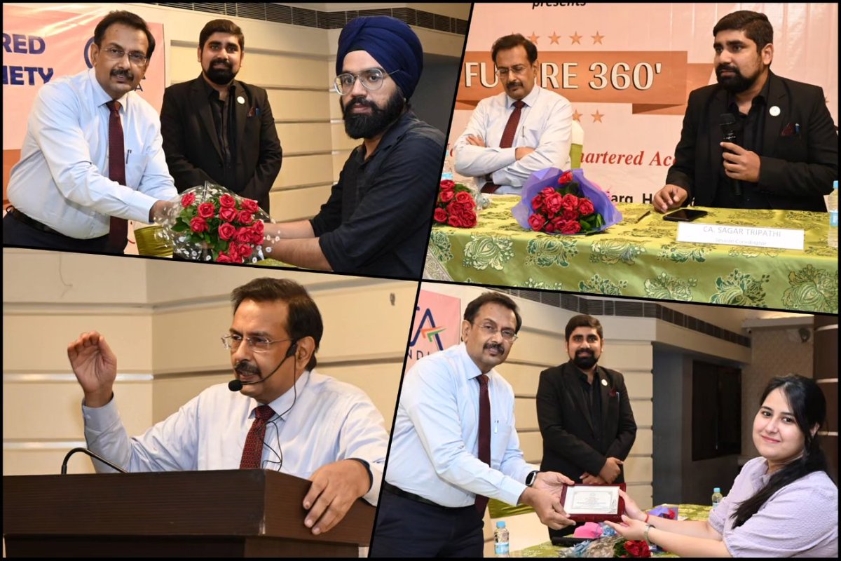 LCAS1998's tweet photo. Glimpses of "2nd Future 360" for Newly Qualified CAs organised by Lucknow Chartered Accountants’ Society at Hotel Myriad, Lucknow.

We extend heartfelt congratulations to all the recently qualified CAs. Together, we look forward to sharing many more achievements and milestones. https://t.co/Cb1fvf2Nte