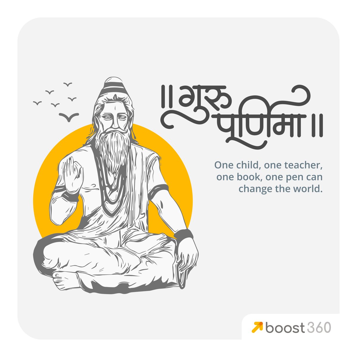 NFBoost's tweet photo. Happy Guru Purnima to all business owners from the Boost 360 team! 🌺🙏 Today, we honor the mentors and guides who inspire us to achieve greatness. May their wisdom and guidance continue to lead your businesses to success. ✨📚

#GuruPurnima #Boost360 https://t.co/CJSV6h7qMx
