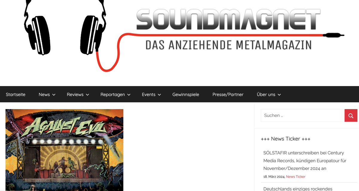 metalmessage's tweet photo. 9 / 10
➤"... the guys do exactly what we fans want … 'Stay Dead!' could have come straight from the pen of the grandmaster Dave Mustaine of Megadeth, both musically and lyrically ... great musical talent ..."
https://t.co/zeNVOGAqN4
@docgatorrecords
#review #againstevil #india https://t.co/pP1tX9H81w