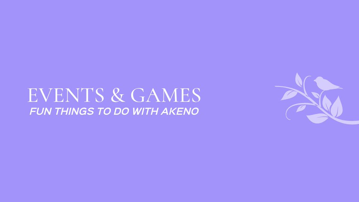 • 𝐎𝐅𝐅𝐈𝐂𝐈𝐀𝐋 𝐄𝐕𝐄𝐍𝐓𝐒 &amp; 𝐆𝐀𝐌𝐄𝐒 •