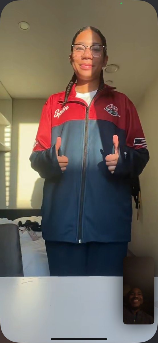 CoachMcRoy's tweet photo. It’s game day over in Birmingham, England. Opening ceremonies later this morning then first game at 2pm against Australia. My girl is locked in ready to play! https://t.co/7bm5b6Nkjx