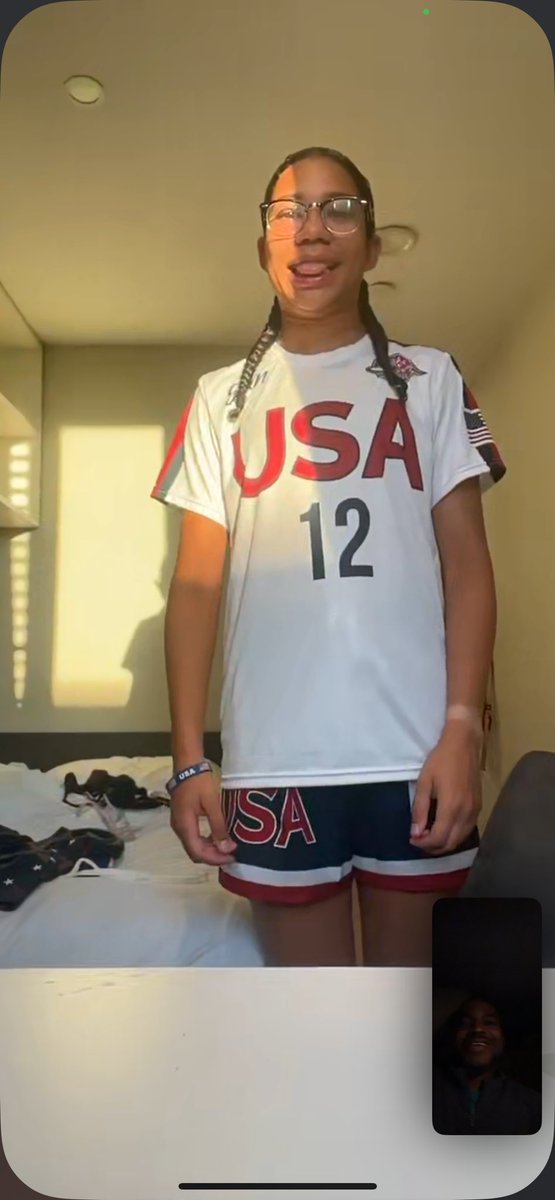 CoachMcRoy's tweet photo. It’s game day over in Birmingham, England. Opening ceremonies later this morning then first game at 2pm against Australia. My girl is locked in ready to play! https://t.co/7bm5b6Nkjx