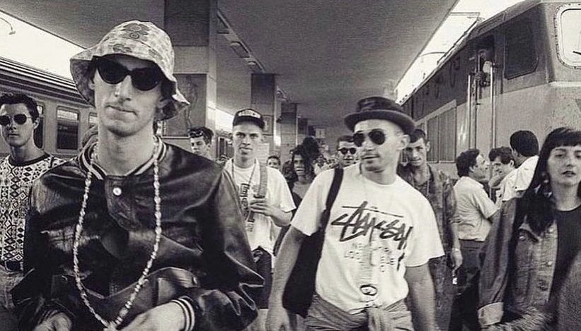DavisArchive's tweet photo. Day 7 ‘Italy Week’ guess I have no choice but to conclude with this #sundayvibes😎 : the morning after the night before’ house train Italy 1991 #housetrain #italiahousemusic #stussy #happypeople #notsohappy #feelingabitcrunchy https://t.co/gegKzA4KLC