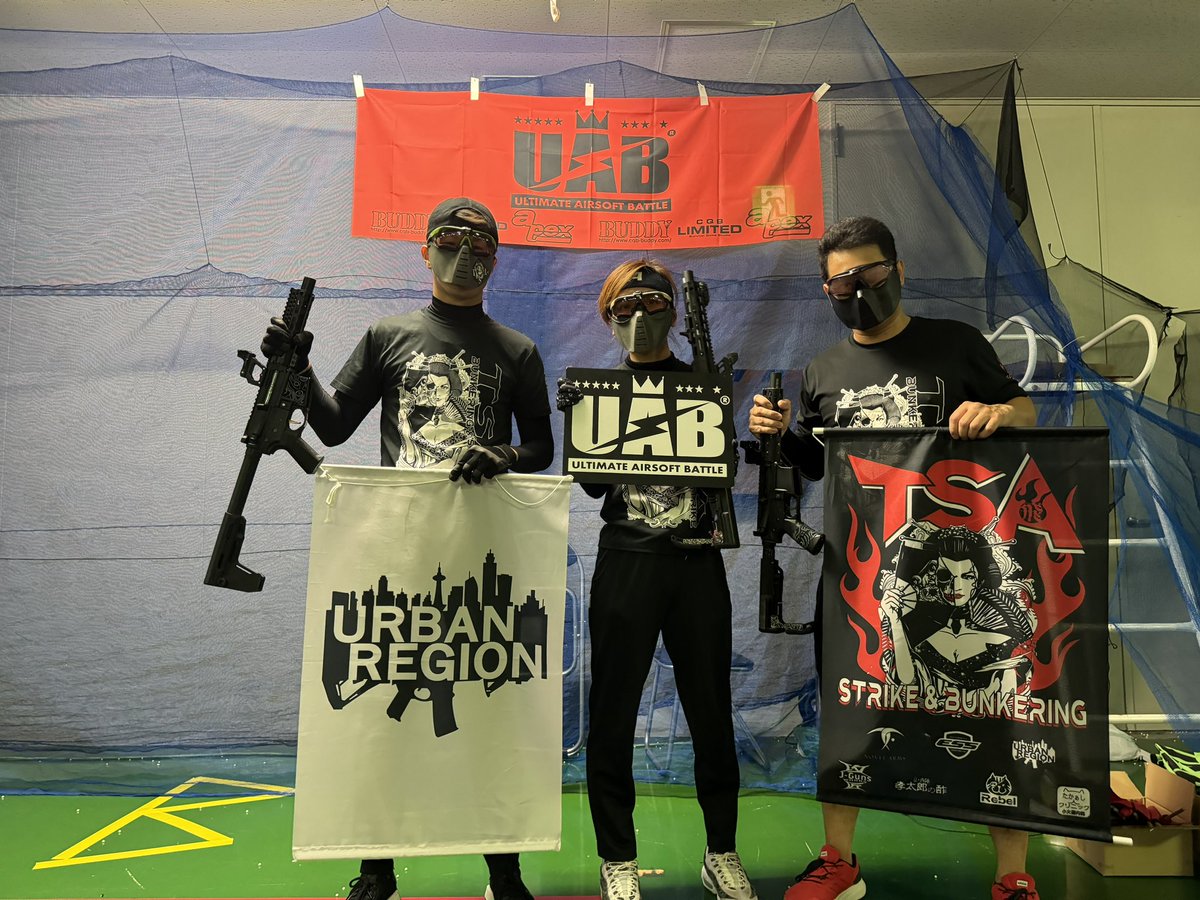 uab_airsoft's tweet photo. 🔥UAB3Kansai 2024-2nd-@field_apex 🔥

✨結果発表✨

優勝🏆    TSA-ARE-
準優勝🥈KID
3位🥉    角刈りファイターズ
4位4️⃣    PRETTY MAZE

TSA-ARE-連覇おめでとうございます！！🙌

#UAB #UAB3 https://t.co/bVa6w01Xnc