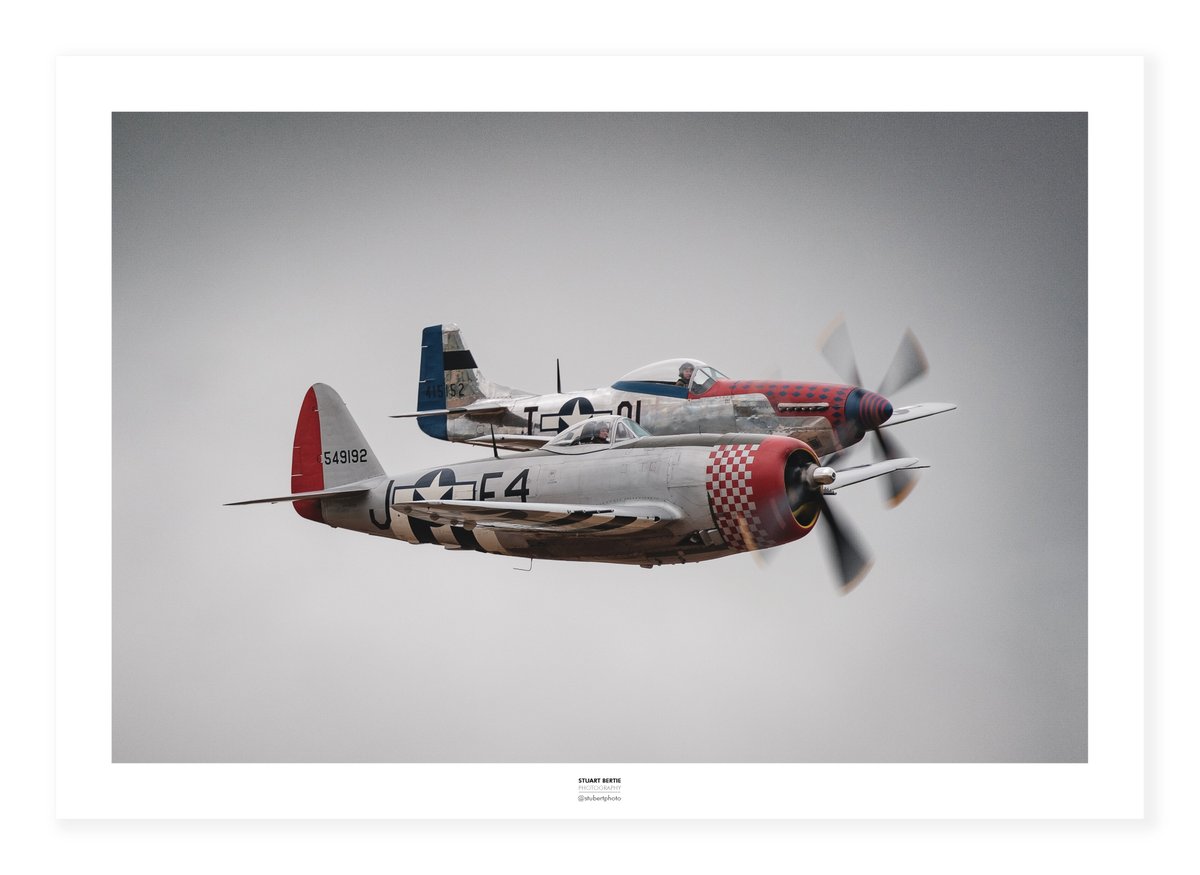 Stuart Bertie Photography (@stubertphoto) on Twitter photo Very smoooooth display by P-51D 'Jersey Jerk' & P-47D 'Nellie B' at the tooooottttaaallllyyy amazing <a href="/WeHaveWaysPod/">WW2 Pod: We Have Ways of Making You Talk</a> festival yesterday
<a href="/James1940/">James Holland</a>
<a href="/RedFiveModels/">Simon (@redfivemodels on Bluesky)</a>
<a href="/almurray/">Al Murray 🇺🇦</a> Very smoooooth display by P-51D 'Jersey Jerk' & P-47D 'Nellie B' at the tooooottttaaallllyyy amazing <a href="/WeHaveWaysPod/">WW2 Pod: We Have Ways of Making You Talk</a> festival yesterday
<a href="/James1940/">James Holland</a>
<a href="/RedFiveModels/">Simon (@redfivemodels on Bluesky)</a>
<a href="/almurray/">Al Murray 🇺🇦</a>