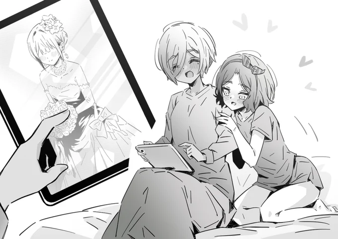 #ガールズバンドクライ #百合 