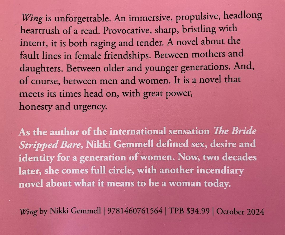 Nikki Gemmell tweet media