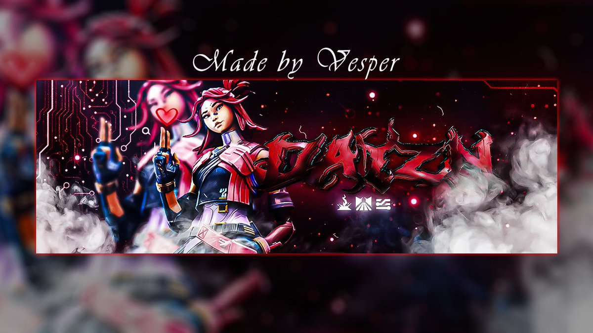 VesperGFX's tweet photo. Fast work for a homie
Paid commission  

Likes💖and retweets♻️are appreciated! 

TAGS
#Gaming #Gamingbanner #header #gfx #design #twitterheader #3d #Graphicsdesign #GFXdesigner #GFXForSale https://t.co/5Pztcj8ipY