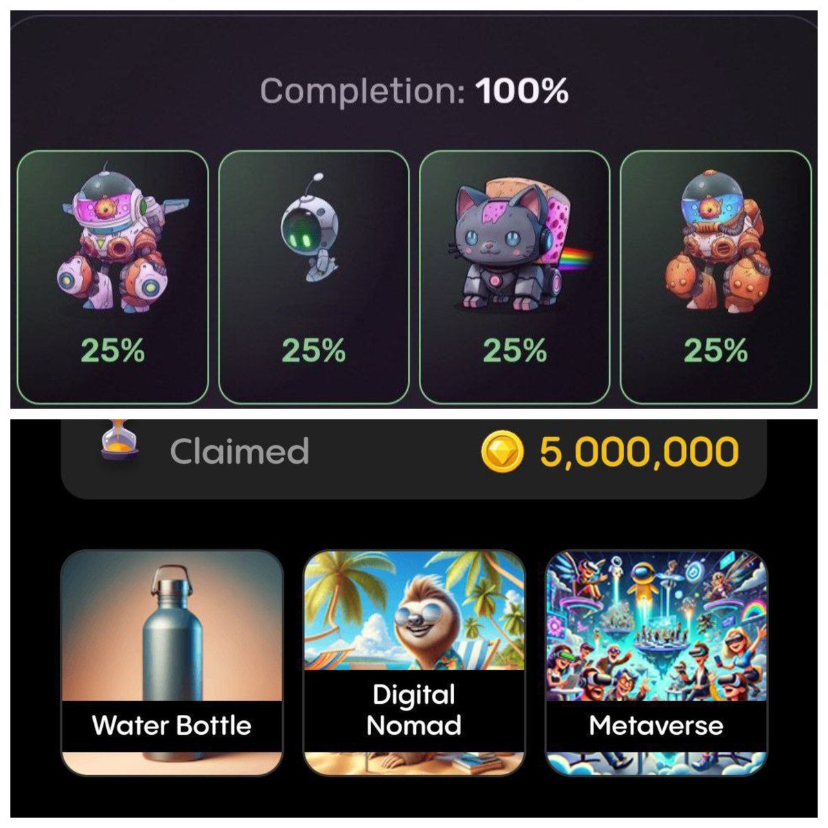 GH0_ST2's tweet photo. ⭕ Today’s Pixelverse and Gemz Daily Combo👆

#Pixelverse #gemz #gemzcombo #pixelversecombo https://t.co/L1rtKLbwMj