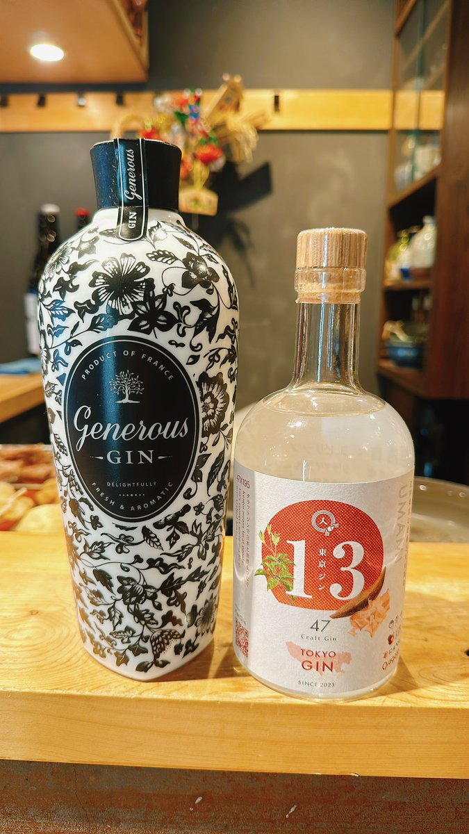 nibun_han's tweet photo. 本日は
#クラフトジン も開栓いたします☺️☺️
#generousgin
#東京ジン
削り節を使ったジンも
是非ともお試しください☺️☺️
@nibunhan #にぶんはん #和食 #日本酒 #地酒 #刺身 #割烹 #門前仲町 #三ぶん #日本酒好き #日本酒好きと繋がりたい #おでん #熱燗 https://t.co/2nbpWUKsac