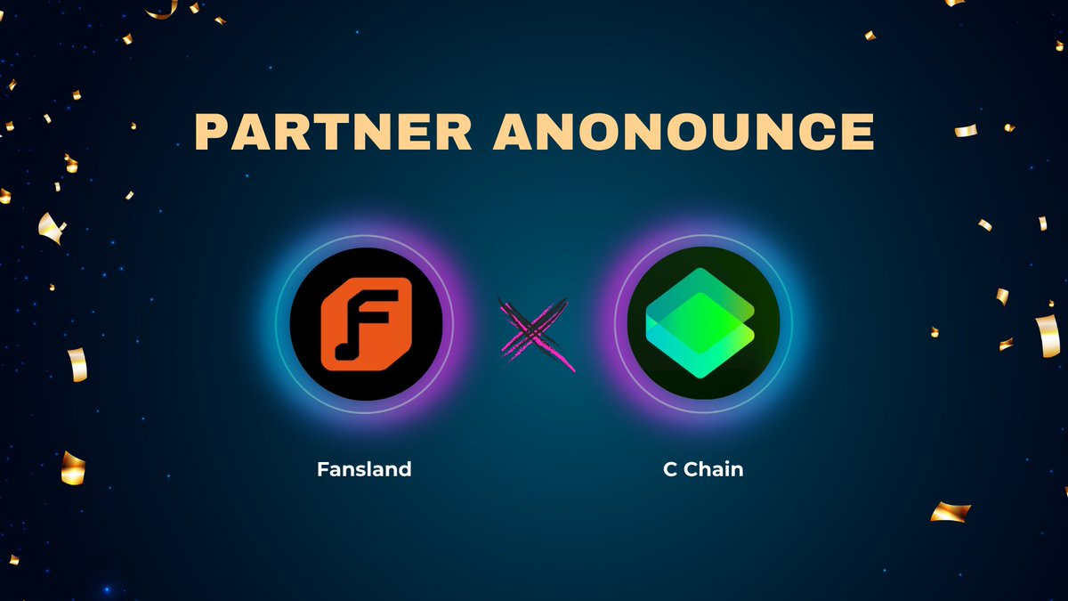 C_ChainOfficial's tweet photo. 🤝 PARTNERSHIP ANNOUNCEMENT: We’re excited to announce our new #partnership with Fansland @fansland_io 

A Web3 platform integrating Music festivals, virtual idol, Token Assets with AI Interaction exp Our Next Web3 Music Festival! https://t.co/nKS1uLeHlF