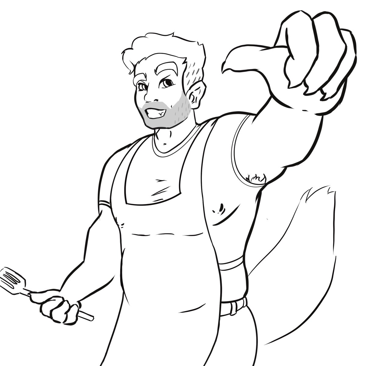 Bandit, Bluey's dad ;)