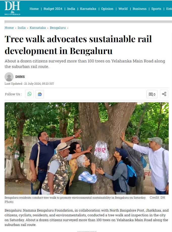 Namma_Bengaluru's tweet photo. Lets protect our precious green cover of @Namma_Bengaluru we need more citizens of Blru to come out & protect our garden city. Also we need BBMP @aranya_kfd @BBMPCOMM @CMofKarnataka @DKShivakumar to relook at the project & to reduce the tree felling.
#Savetrees
#Freethetrees https://t.co/JIFFUbGnEC