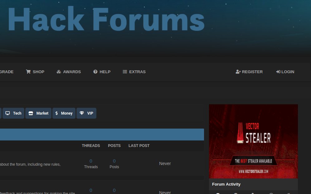 banthisguy9349's tweet image. #hacking #forums being developed on the following URL hxxp://185.196.10.77/thread-2-post-4.html#pid4
Domain: hackforums[.]to

Its noticeable that #vector #stealer the only thing in there already being promoted. 

https://185.196.10.77/Apollo/ #opendir