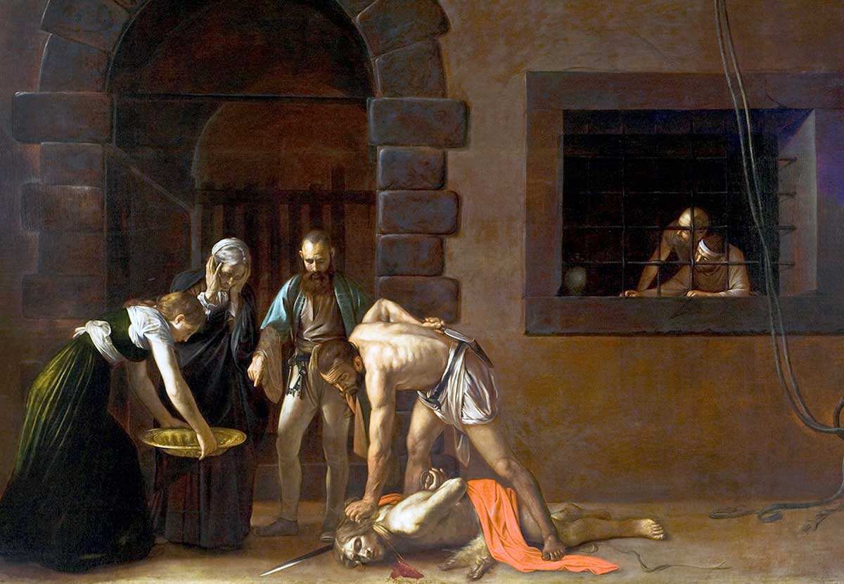 FrankMalfitano's tweet photo. PAINTING OF THE DAY: THE BEHEADING OF JOHN THE BAPTIST, 1608 by #Caravaggio #painting #religiousart #greatartist #1600s #RenaissanceArt #Italian https://t.co/FvbFFsLQMh