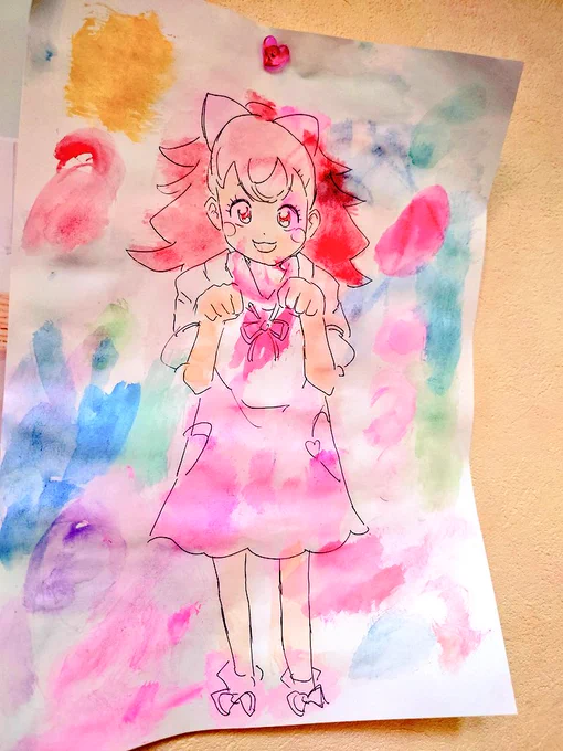 そう…休日の私は3歳児に塗り絵を無限提供するマシーン… 
