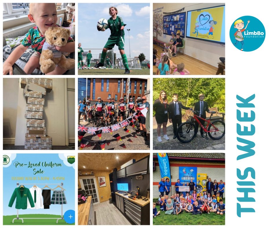LBofoundation's tweet image. No such thing as a typical week at LimbBo - thank you to all our supporters you really are making a difference #teamlimbbo #limbdifferenceawareness
