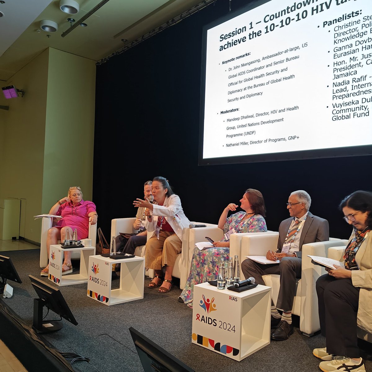ITPC Global (@itpcglobal) on Twitter photo "Health is one side of the medal. Breaking silos within and outside. We need to work on intersectionality on all levels." - Nadia Rafif, ITPC
#AIDS2024 <a href="/AIDS_conference/">IAC - the International AIDS Conference</a> "Health is one side of the medal. Breaking silos within and outside. We need to work on intersectionality on all levels." - Nadia Rafif, ITPC
#AIDS2024 <a href="/AIDS_conference/">IAC - the International AIDS Conference</a>