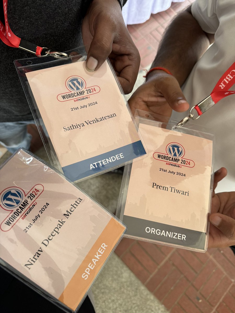 99_NiravMehta's tweet photo. Three old @newscorp team mates into 3 different roles #Speaker #Organiser #Attendee @sathyapulse @thepremtiwari  #wordcamp Bengaluru #wcblr https://t.co/euBoeHmKf9