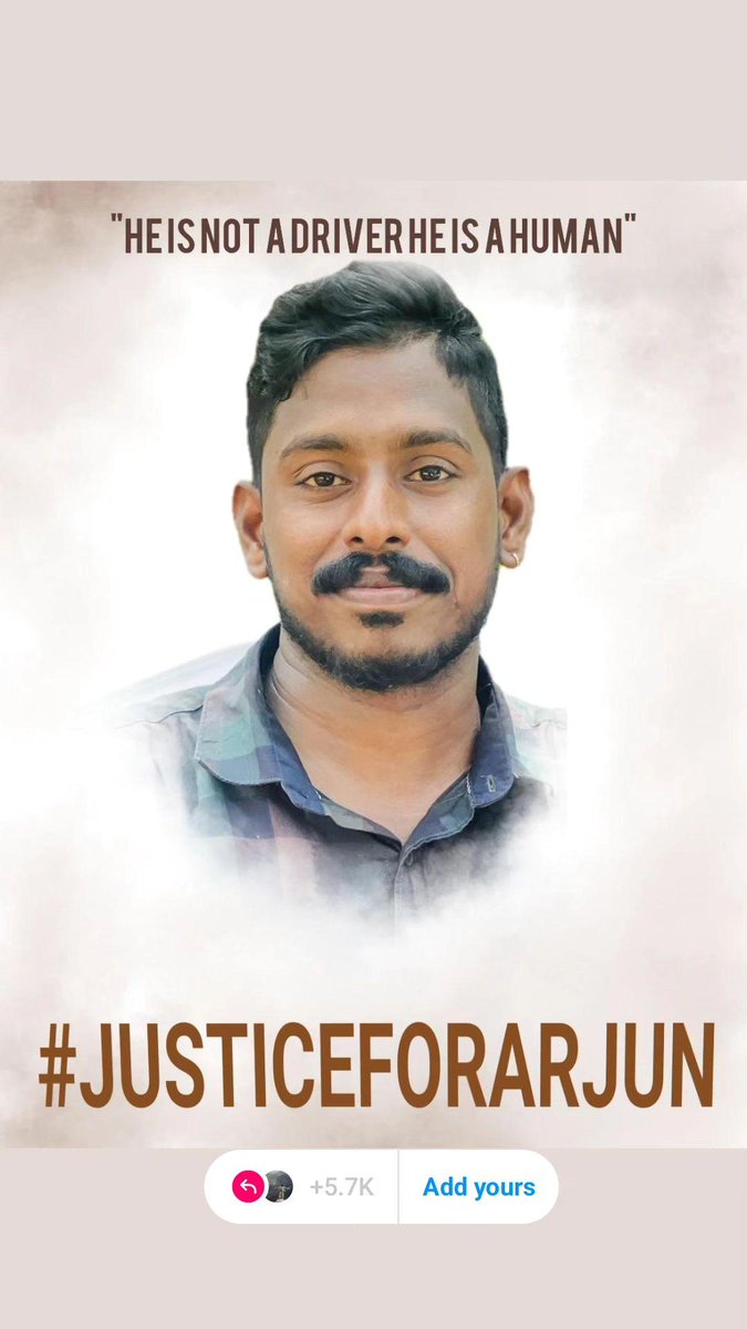 AbhayEdavalath's tweet photo. #justiceforarjun ✊🏻 https://t.co/47hIUnaQoP