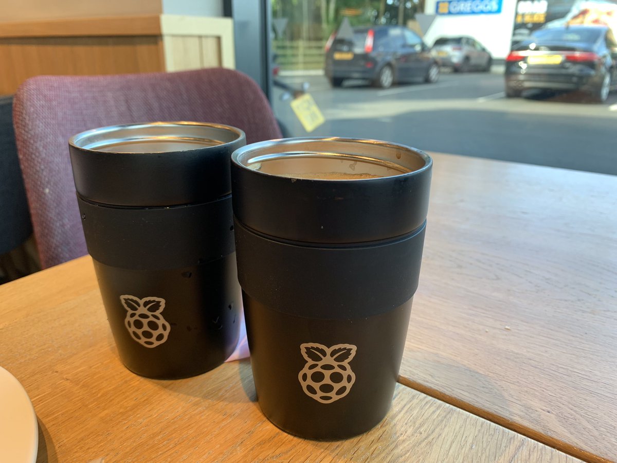 SelbyCoderDojo's tweet image. Sarah and John are up a little early so fitting in a cheeky coffee before heading down to Dojo HQ - look forward to seeing you soon!