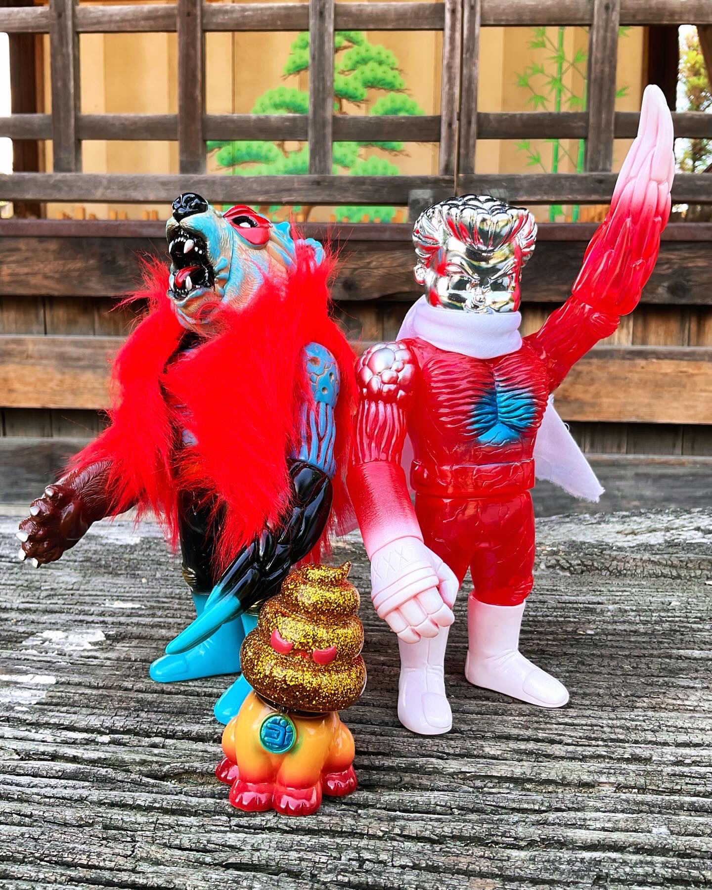 ゴッコ堂 リアルヘッド ベアオスマン ソフビ sofubi goccodo 真