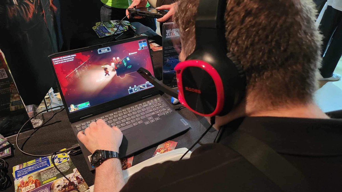 WMOgame's tweet photo. Day 3 and last day of #BitSummit

We’re excited to see everyone played our game at the booth, thank you! Make sure to visit us at @togeproductions booth IP-46 on the first floor to try our newest demo!

Demo is live on Steam for a limited time! Link below 🔻 #survivalhorror #coop https://t.co/Ov3jG10wsH